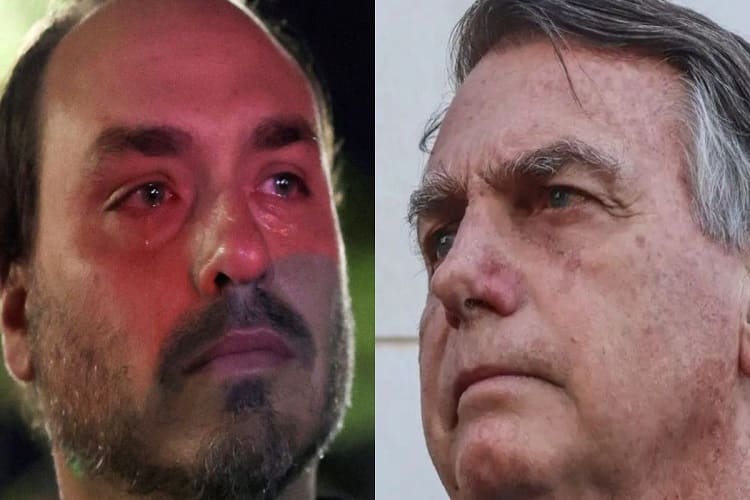 Carlos Bolsonaro e Jair Bolsonaro (Foto: Montagem/Área Vip) Carlos Bolsonaro e Jair Bolsonaro (Foto: Montagem/Área Vip)