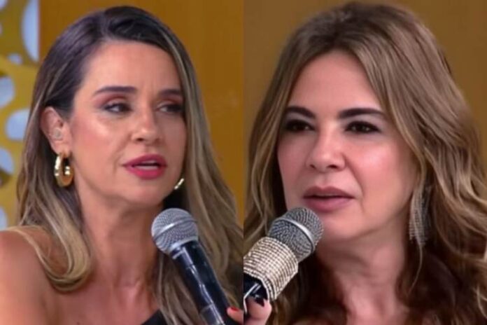 Simone Garuti e Luciana Gimenez (Reprodução: RedeTV!)
