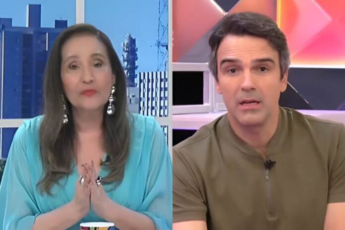 Sonia Abrão e Tadeu Schmidt