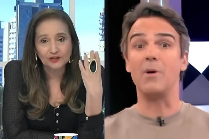 Sonia Abrão e Tadeu Schmidt 