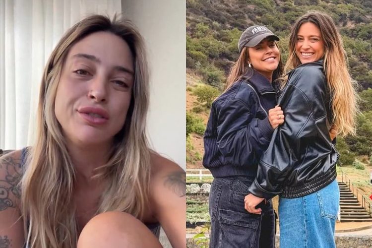 Tati Dias surge em lágrimas ao falar do fim de noivado com Lauana Prado