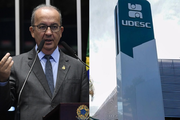 Governador Jorginho Mello (PL-SC) Foto: Montagem/Reprodução Governador Jorginho Mello (PL-SC) Foto: Montagem/Reprodução