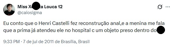 Reprodução: X/@caiosigma Reprodução: X/@caiosigma