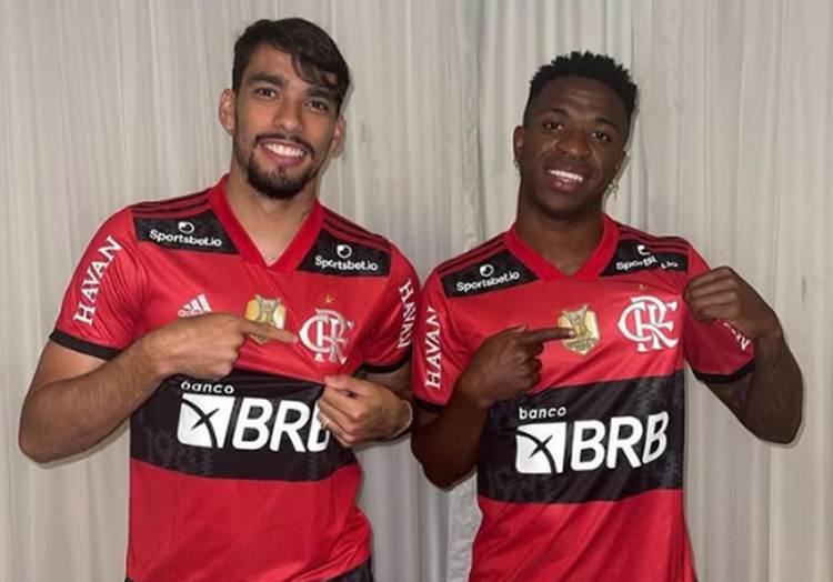 Vini Jr. e Lucas Paquetá - Instagram