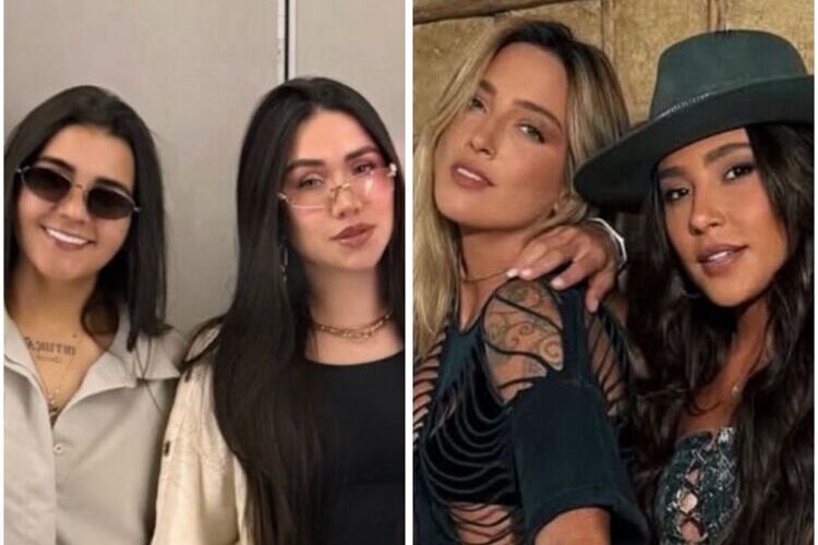 Yasmin Santos e Maria Venture/Tati Dias e Lauana Prado (Fonte: Instagram)