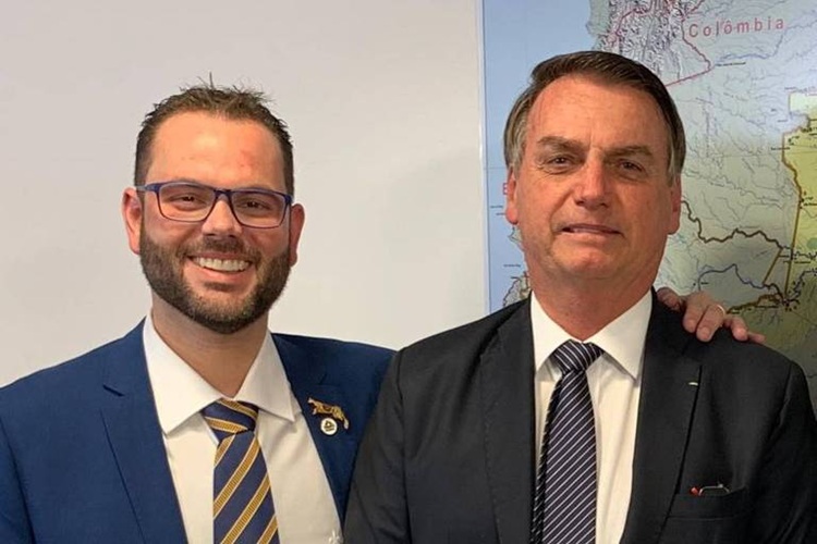 Jorge Seif e Bolsonaro (Foto: Reprodução/ Rede social)