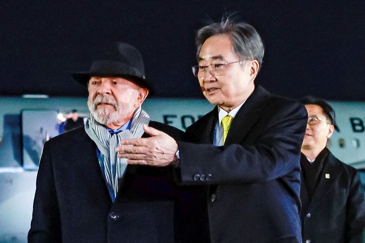 Seul, 22/02/2026 - Presidente da República, Luiz Inácio Lula da Silva, durante chegada na Coreia do Sul Seul, 22/02/2026 - Presidente da República, Luiz Inácio Lula da Silva, durante chegada na Coreia do Sul. Foto: Ricardo Stuckert/PR