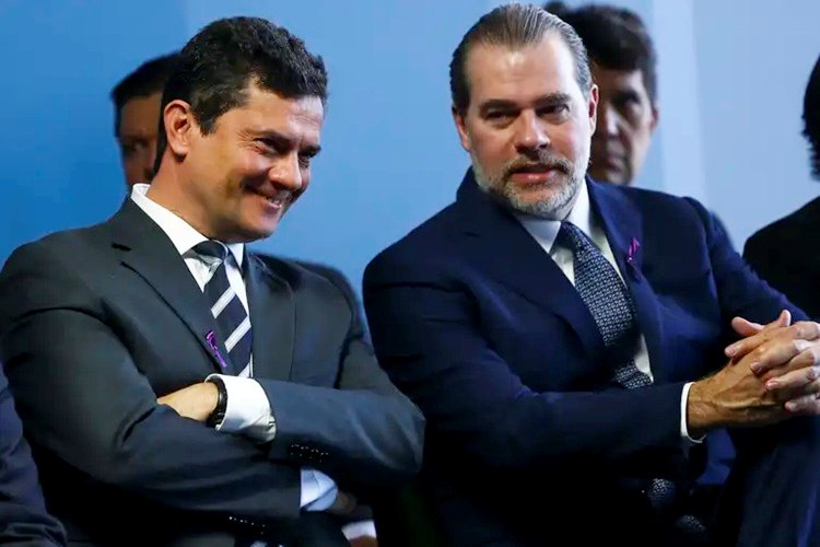 Moro e Toffoli (Marcelo Camargo/Agência Brasil)