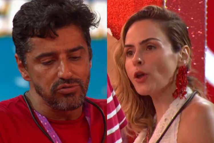 BBB26: Ana Paula e Alberto Cowboy se alfinetam no meio da festa e clima fica pesado