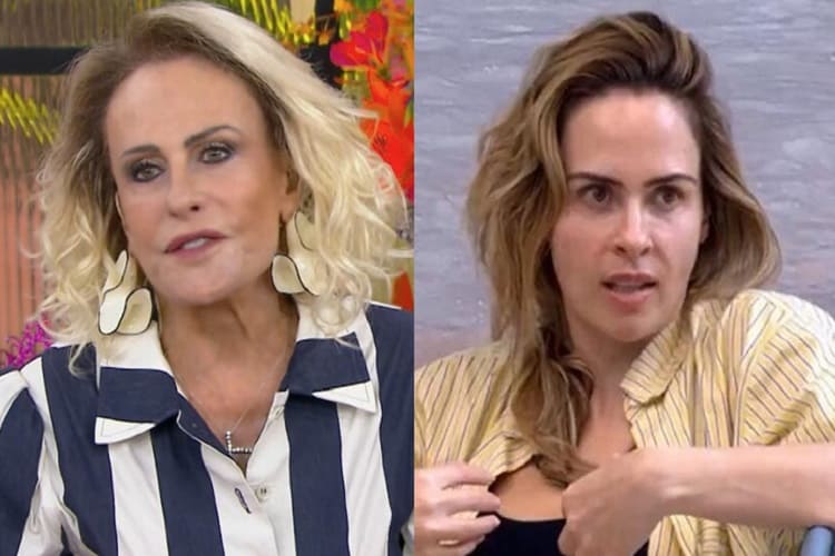 Ana Maria Braga teria mandado indireta para Ana Paula do BBB 26 (Foto: Montagem/Globo)