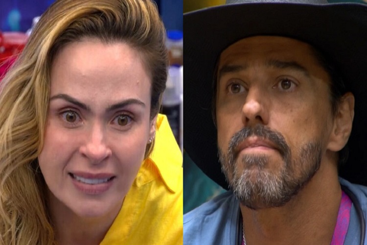 Ana Paula e Alberto Cowboy (Foto: Montagem/Globo)