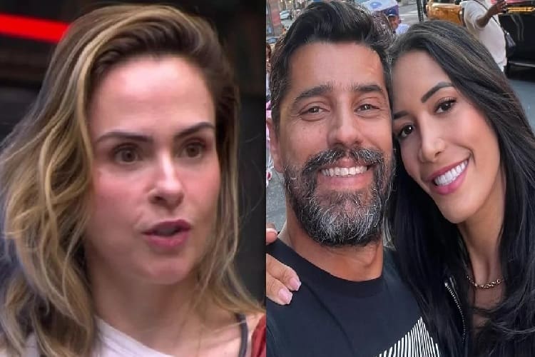 Ana Paula, Alberto Cowboy e esposa (Foto: Montagem/Globo/Redes Sociais)