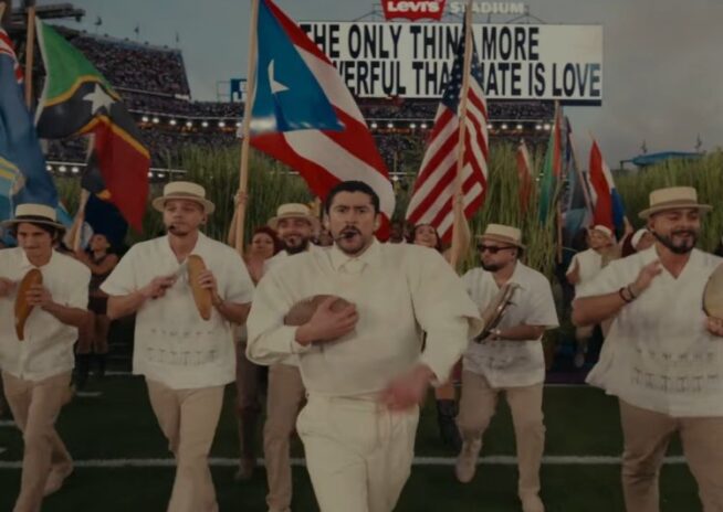 Bad Bunny no Super Bowl - Reprodução: Redes Sociais