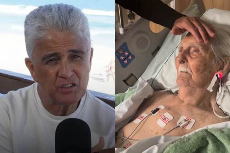 Bebeto e o pai - Instagram