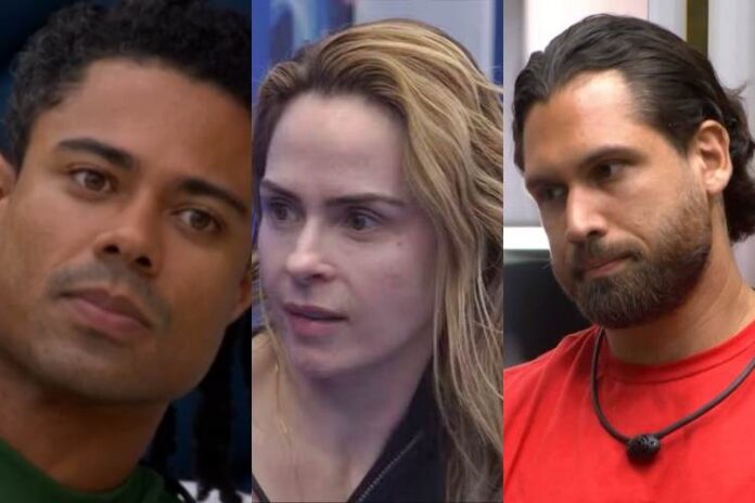 Breno, Ana Paula e Brigido (Reprodução: TV Globo)