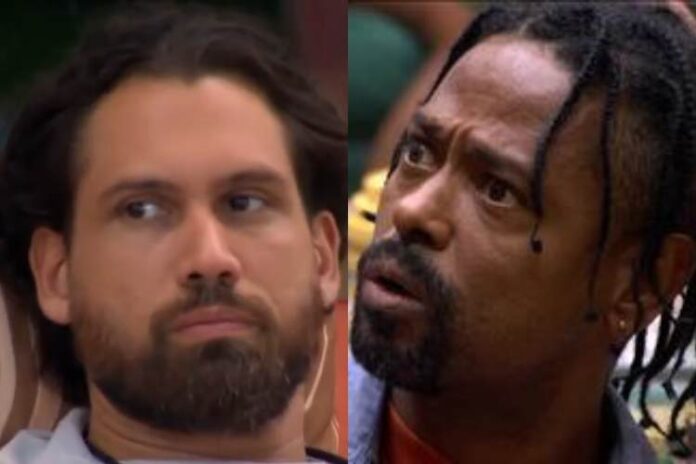 Brigido e Leandro (Reprodução: TV Globo)