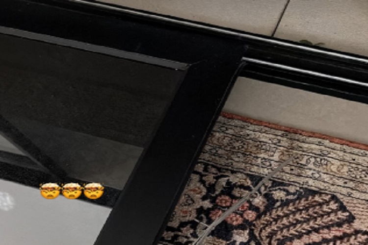 Bruna Gomes Ex de Felipe Neto tem a casa invadida em Portugal (Foto: Stories)