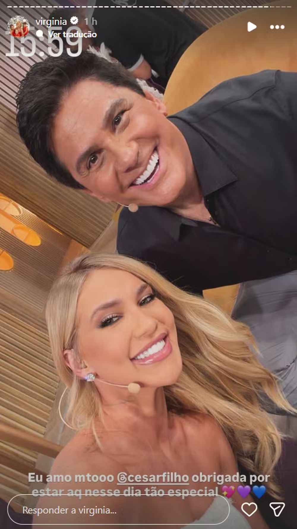 Virgínia e César Filho