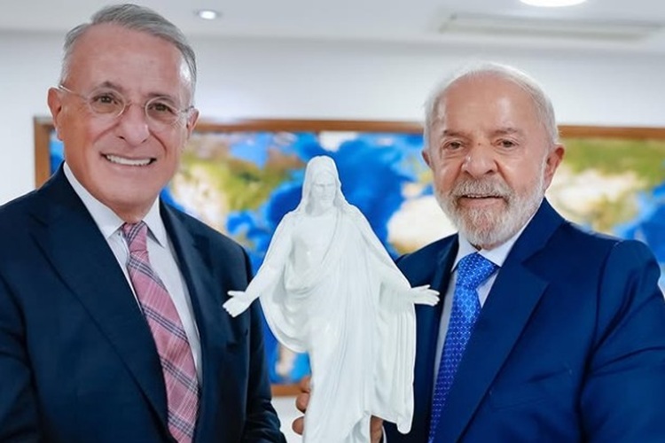 Lula e Ulisses Soares (Foto: Ricardo Stuckert)