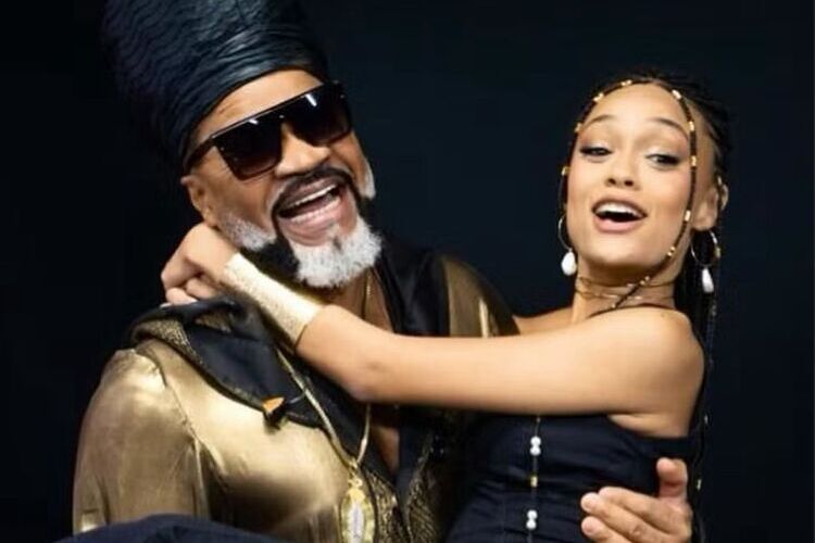 Carlinhos Brown e Cecilia Buarque (Fonte: Instagram)
