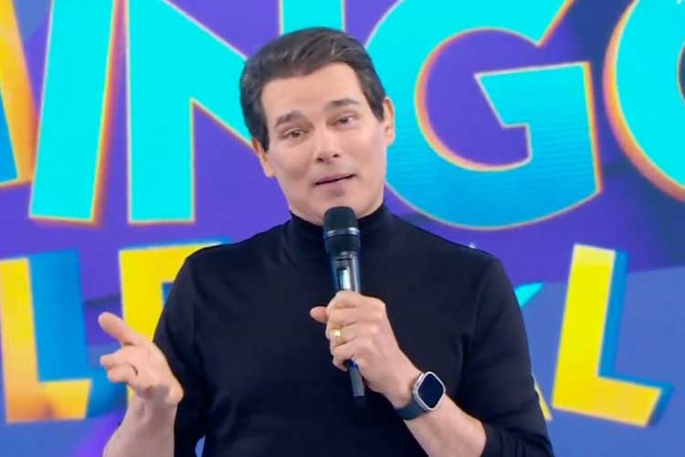 Celso Portiolli pede desculpas após famoso cancelar participação no ‘Domingo Legal’: ‘Que pena’