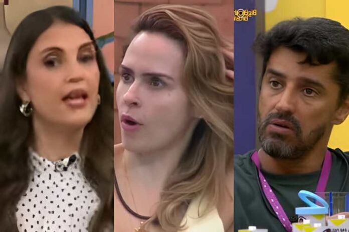 Chris Flores, Ana Paula e Alberto Cowboy