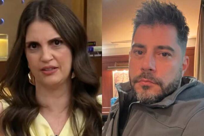 Chris Flores e Evaristo Costa (1) Chris Flores e Evaristo Costa