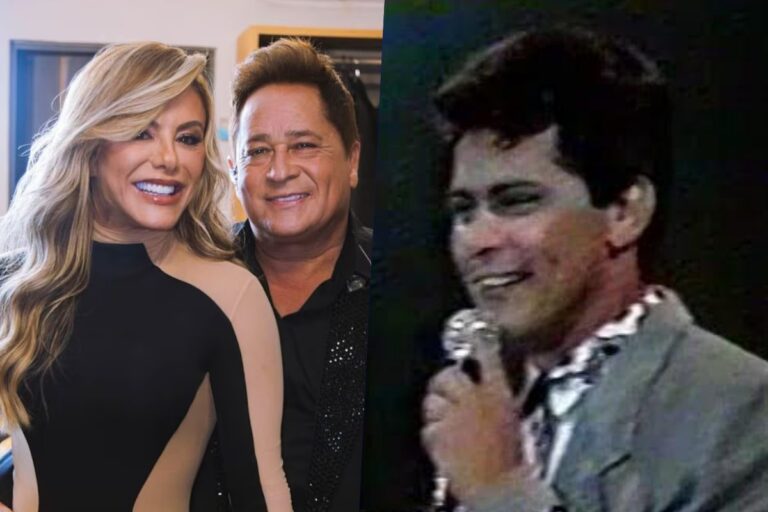 Poliana Rocha faz revelação sobre o túmulo de Leandro