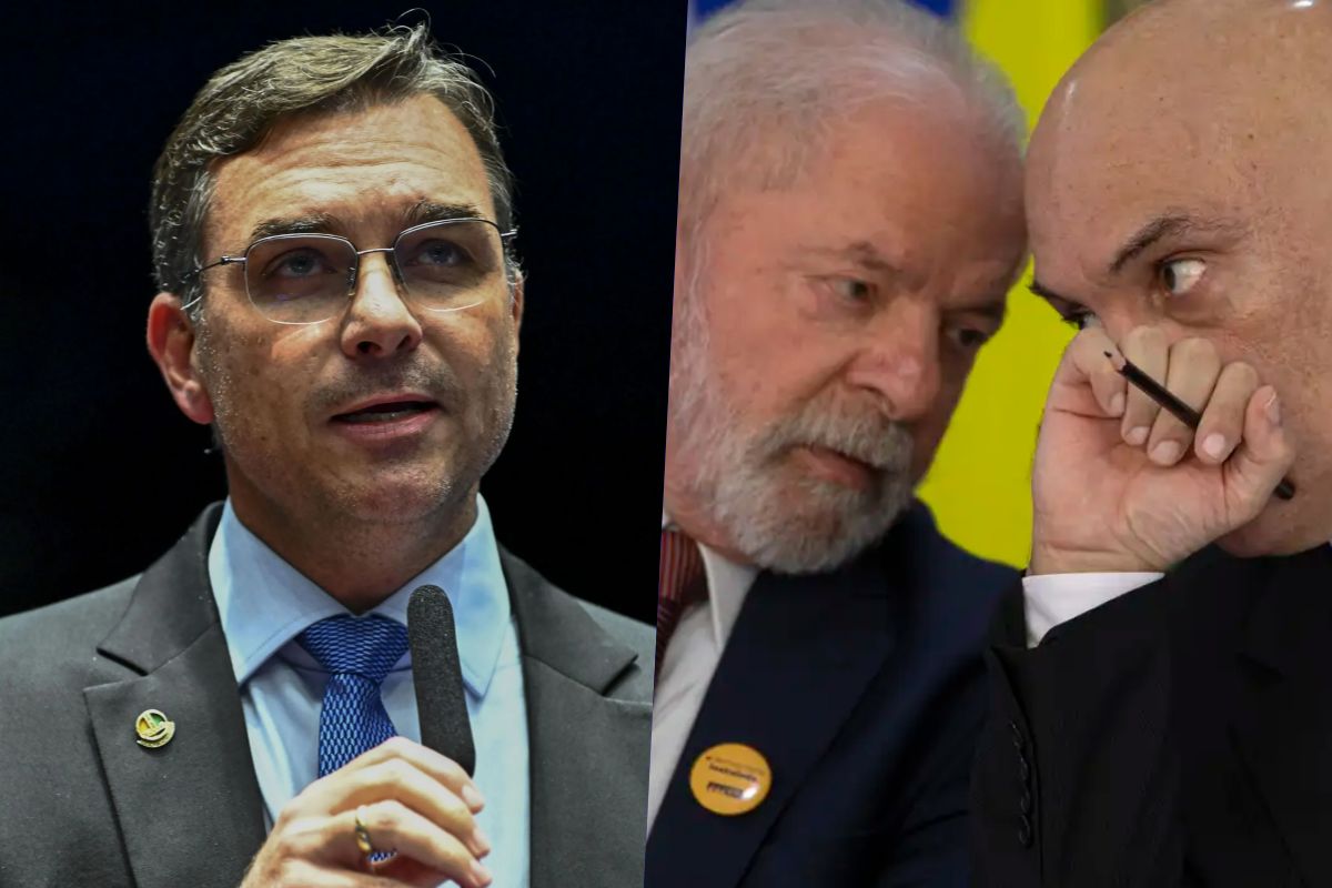Flávio Bolsonaro, Lula e Alexandre de Moraes