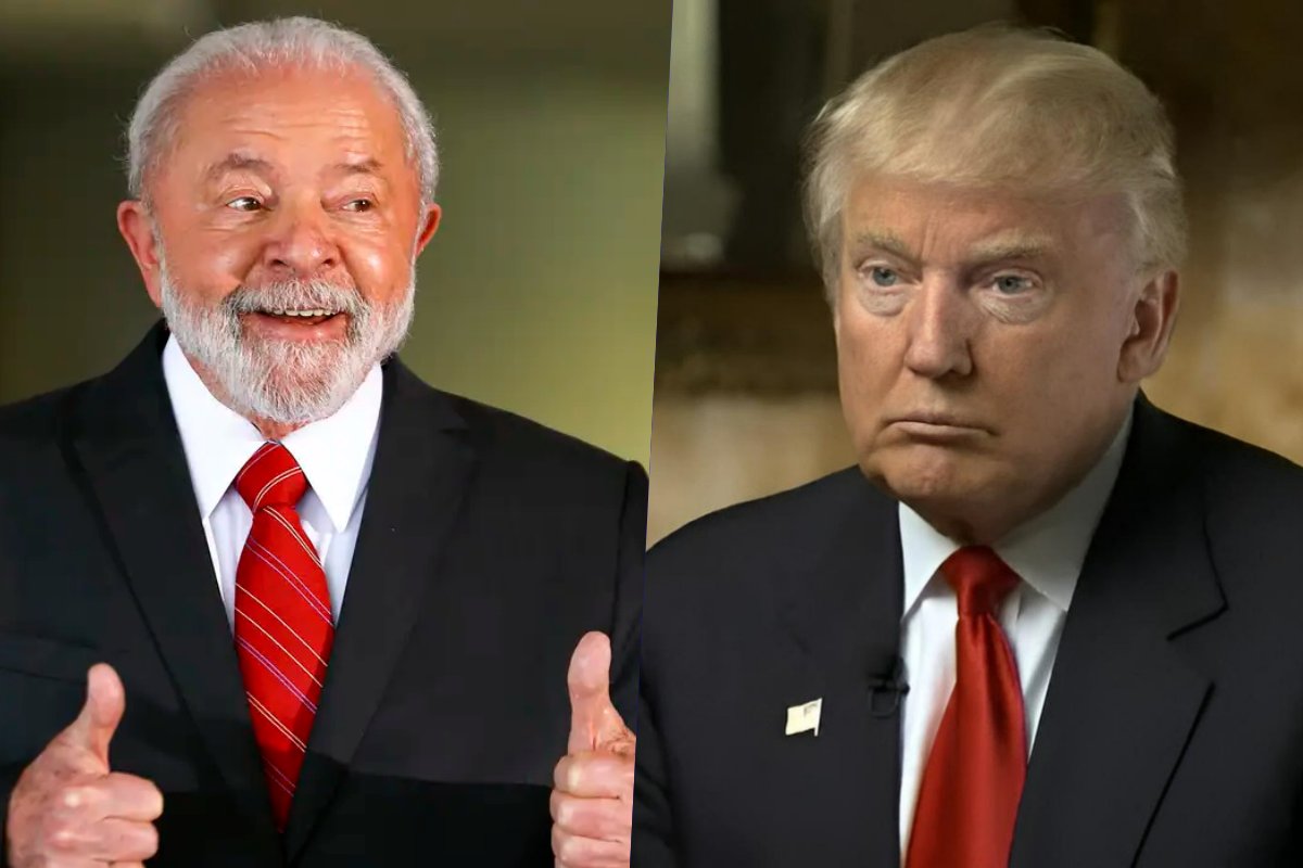 Lula e Donald Trump