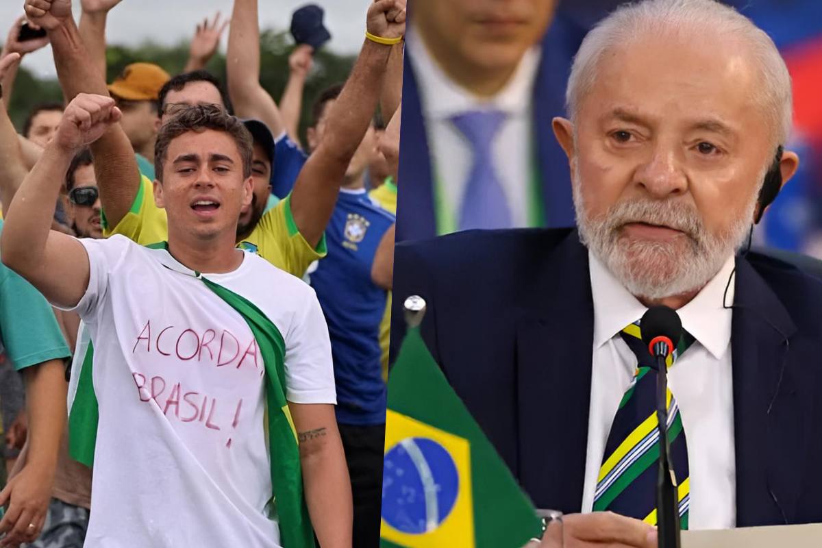 Nikolas Ferreira e Lula