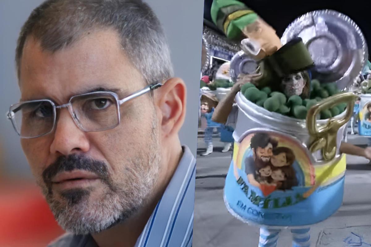 Juliano Cazarré e desfile da Acadêmicos de Niterói Juliano Cazarré e desfile da Acadêmicos de Niterói