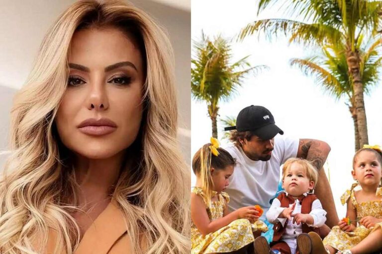 Poliana Rocha defende Zé Felipe após críticas sobre paternidade