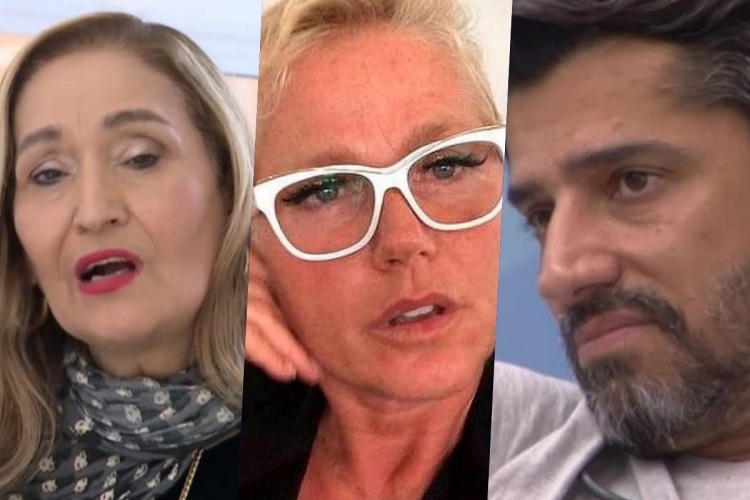 Sonia Abrão, Xuxa e Alberto Cowboy Sonia Abrão, Xuxa e Alberto Cowboy