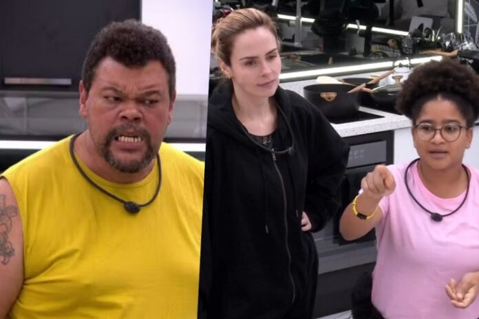 Babu Santana, Ana Paula Renault e Milena