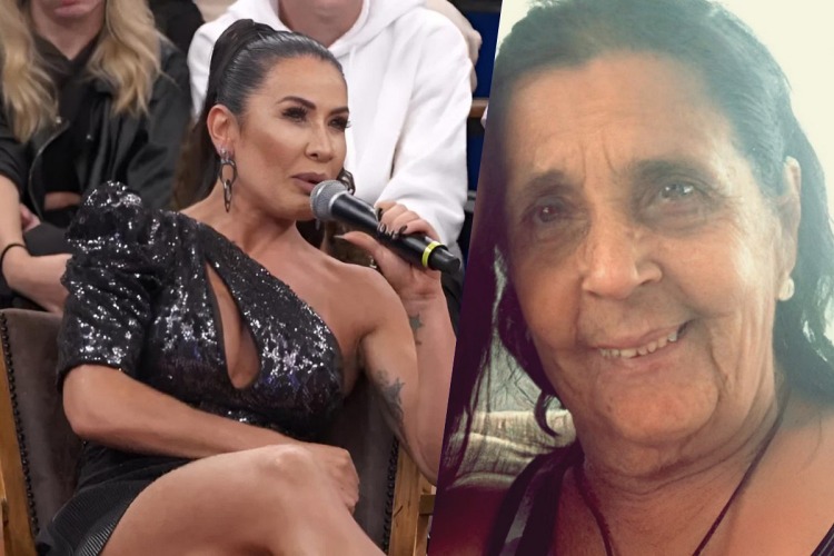 Scheila Carvalho e a mãe Scheila Carvalho e a mãe