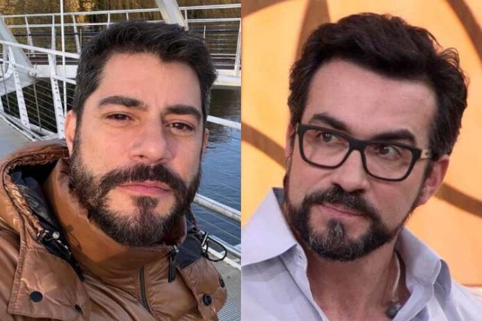 Evaristo e Padre Fábio de Melo (Reprodução: Instagram/TV Globo)
