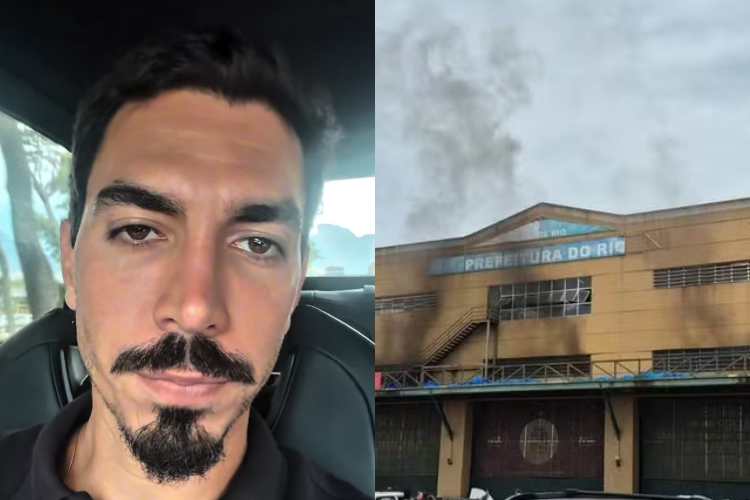 Gabriel David rompe silêncio sobre princípio de incêndio na Grande Rio: “Presta atenção!”