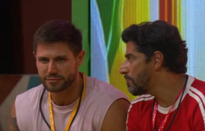 Jonas e Cowboy no BBB26 - Reprodu&ccedil;&atilde;o: Globo