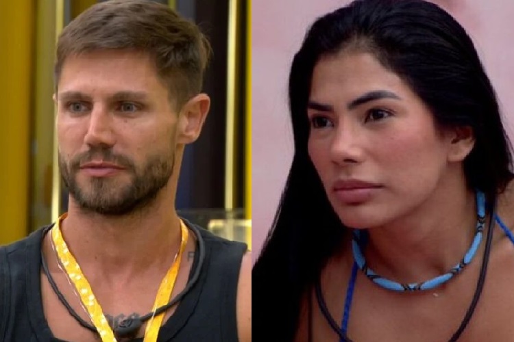 Jonas e Marciele Jonas e Marciele (Foto: Globo/ BBB 26)