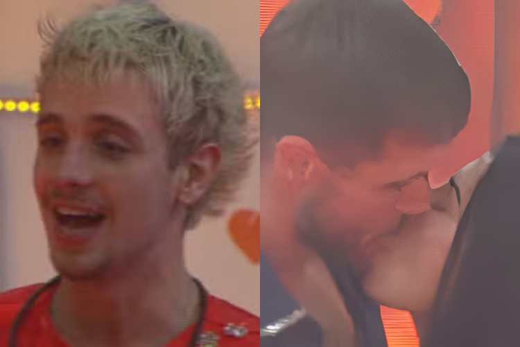 BBB26: Juliano Floss ironiza primeiro beijo de Jonas e Marciele, e provoca