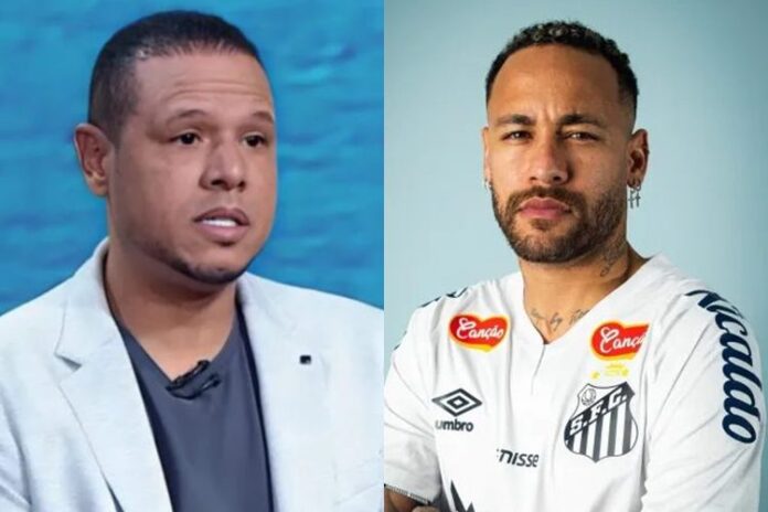 Luis Fabiano e Neymar