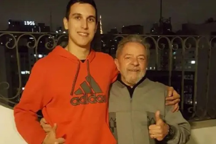 Lula e Luis Henrique Pichini Santos (Foto: Redes Sociais)