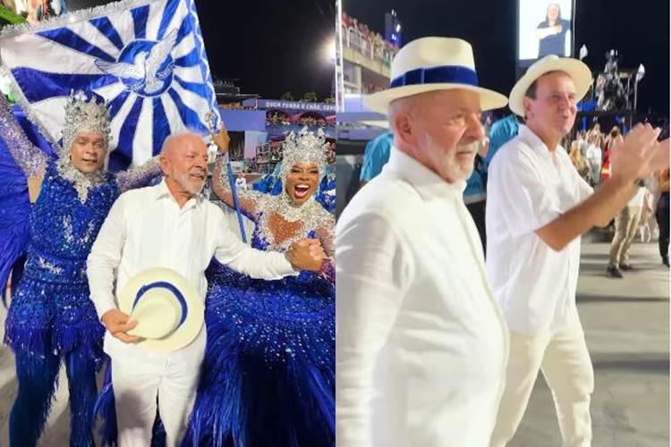 Lula na Sapucaí - Instagram