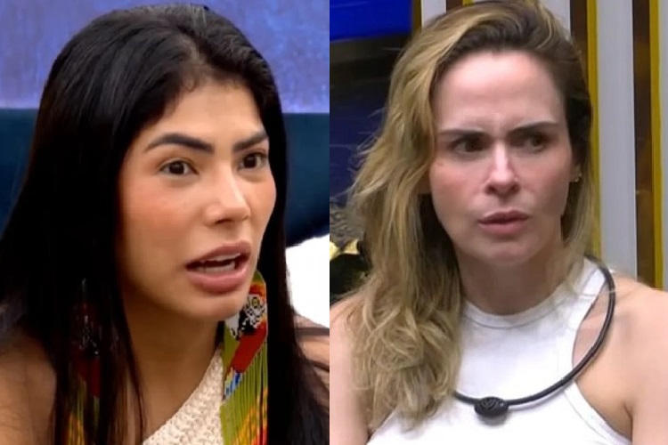 Marciele e Ana Paula Marciele detona Ana Paula no BBB 26 (Foto: Montagem/Globo)