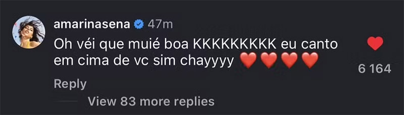 Print namorada de Juliano Floss