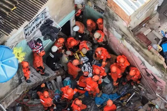 Michele Martins morre após desabamento no Rio Michele Martins morre após desabamento no Rio