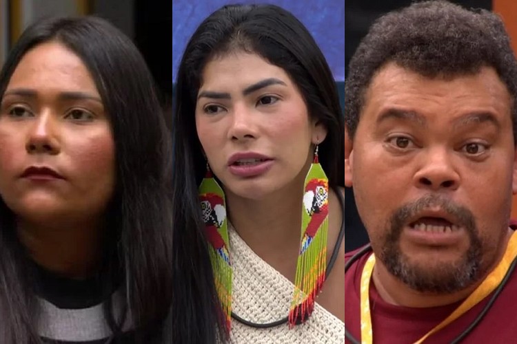 Chaiany, Marciele e Babu são participantes do BBB 26 (Foto: Globo) Chaiany, Marciele e Babu são participantes do BBB 26 (Foto: Globo)