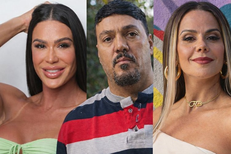 Gracyanne Barbosa, Belo e Viviane Araújo (Foto: Instagram/Globo)