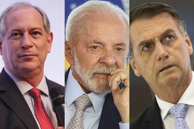 Ciro Gomes, Lula e Bolsonaro (Foto: Montagem/Agência Brasil) Ciro Gomes, Lula e Bolsonaro (Foto: Montagem/Agência Brasil)